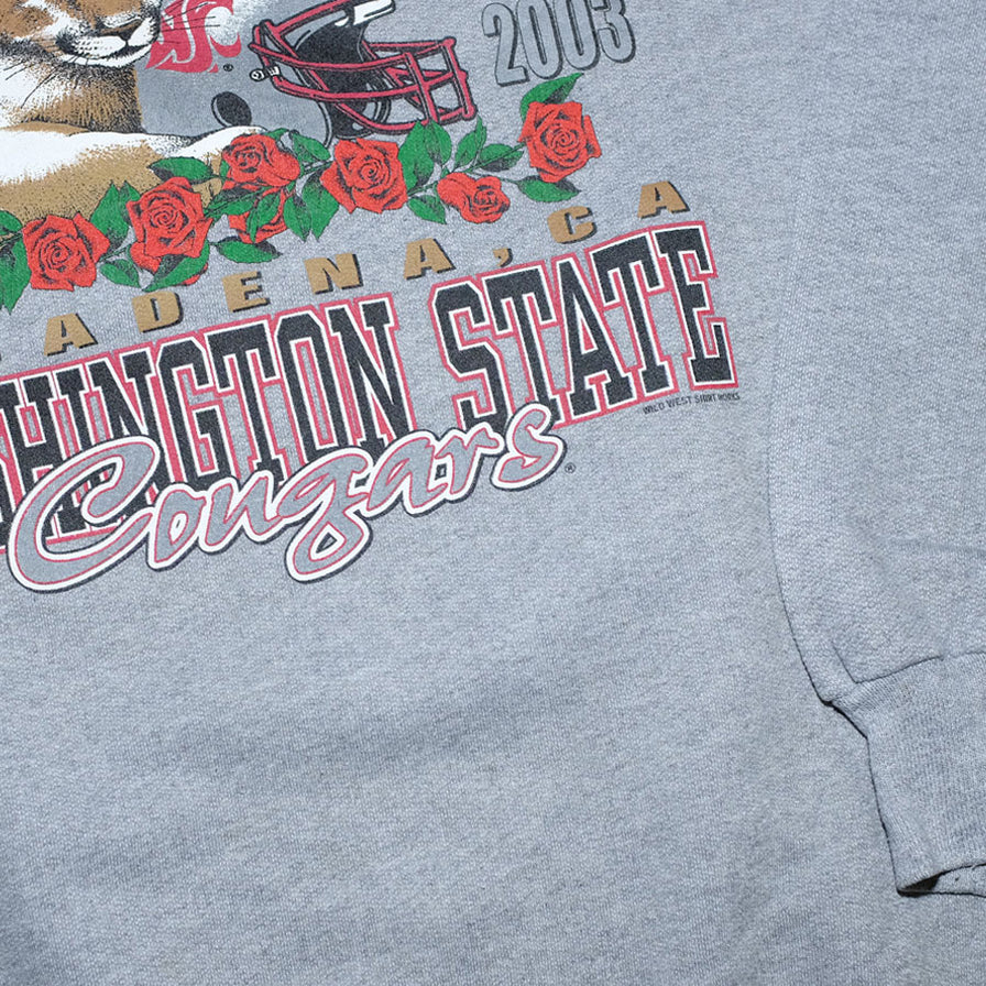 Vintage Rosebowl Washington State Sweater Large / XLarge - Double Double Vintage