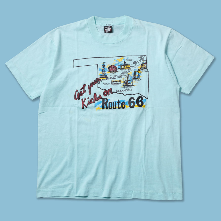 Vintage Route 66 T-Shirt Large