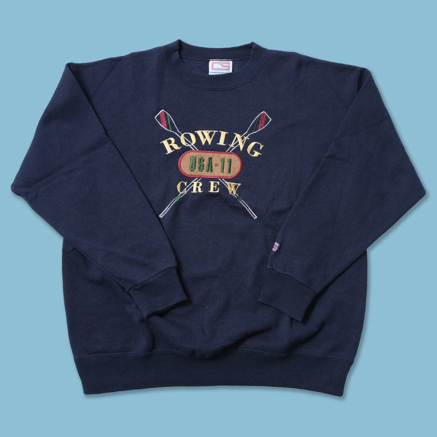 Vintage Rowing Crew Sweater XLarge