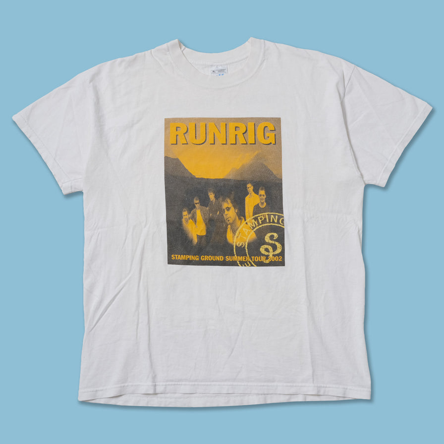 Vintage 2002 Runrig Tour T-Shirt XLarge