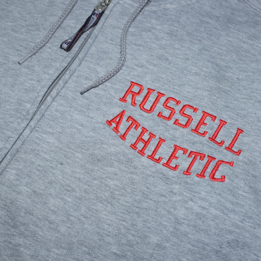 Vintage Russell Athletic Zip Hoodie Small - Double Double Vintage