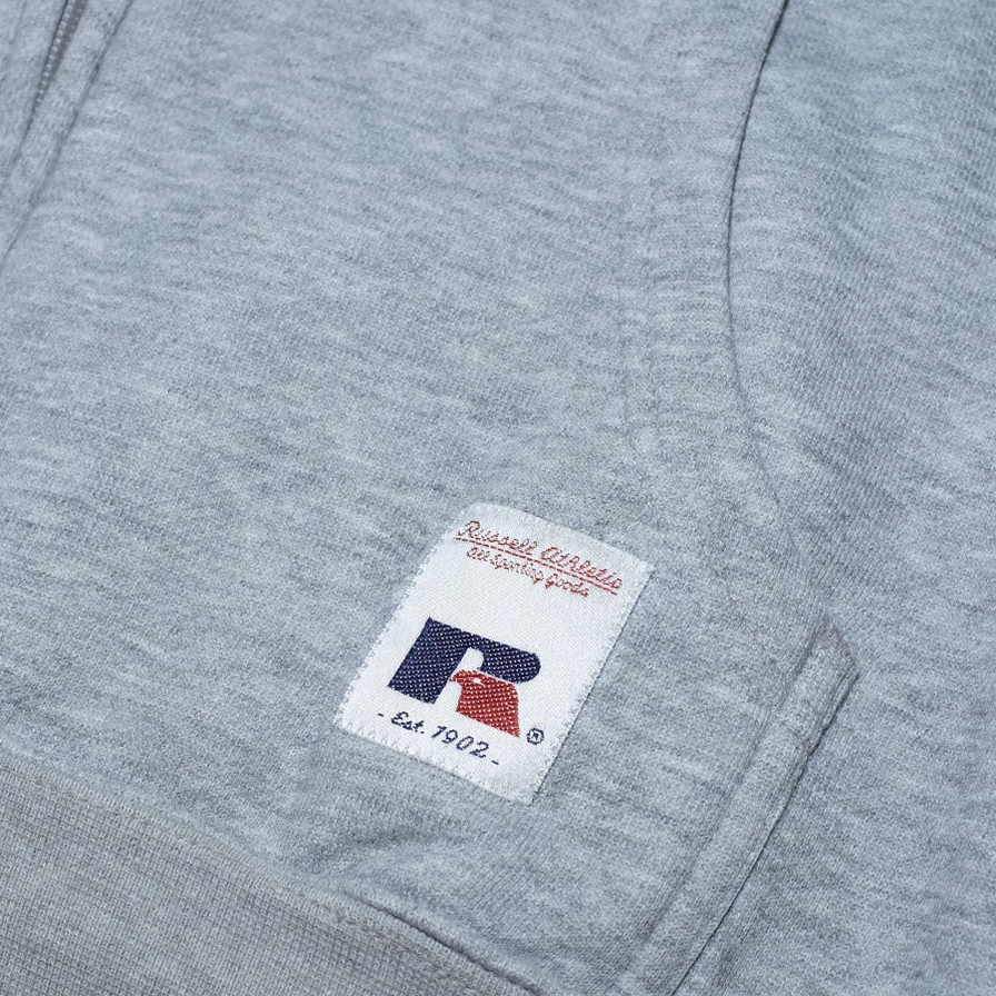 Vintage Russell Athletic Zip Hoodie Small - Double Double Vintage