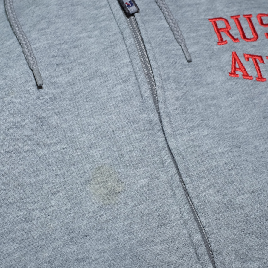 Vintage Russell Athletic Zip Hoodie Small - Double Double Vintage