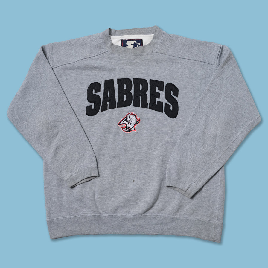 Vintage Starter Buffalo Sabres Sweater Large Double Double Vintage