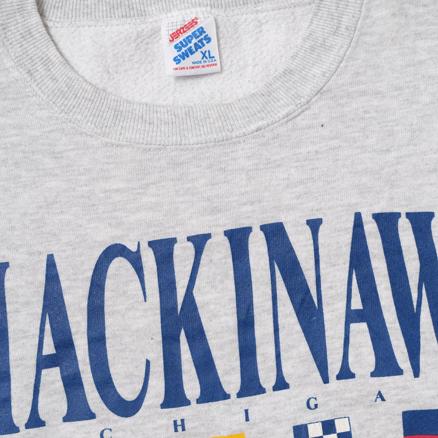 Vintage 1994 Macknaw Michigan Sweater Large