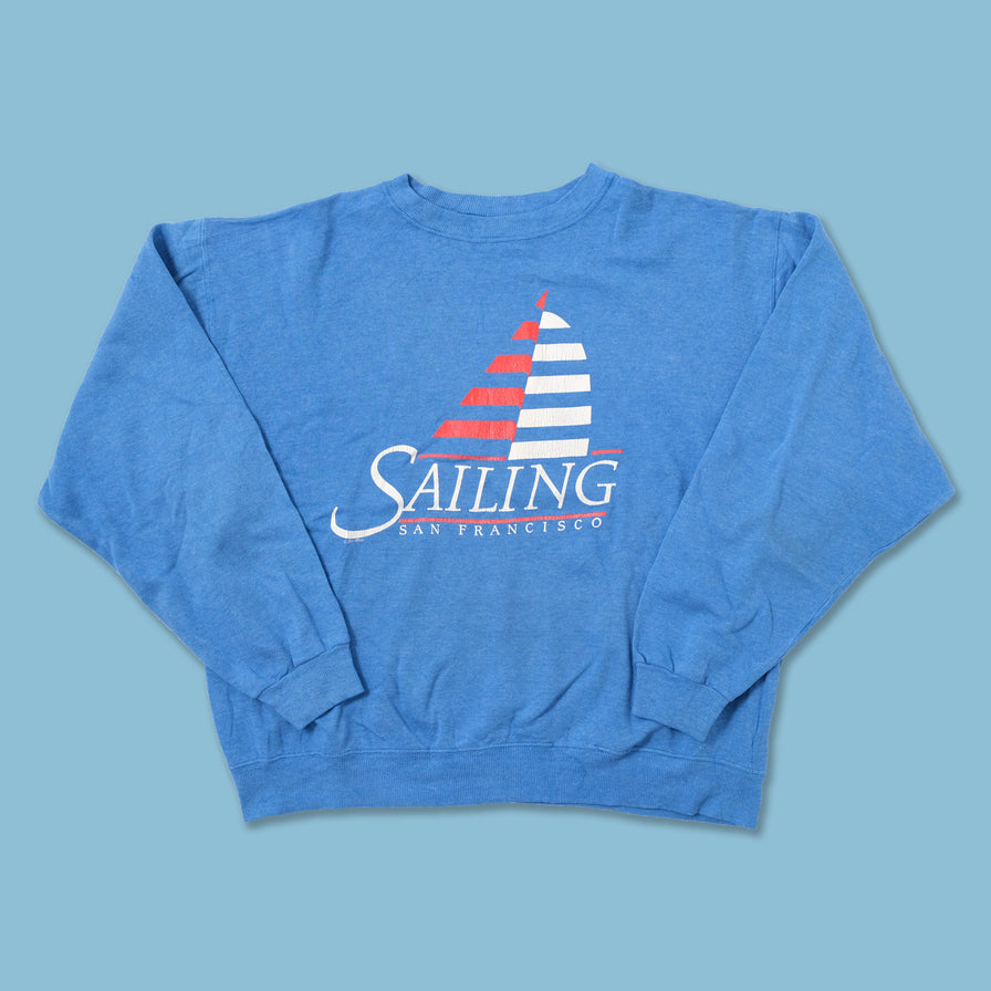 Vintage Sailing Sweater Large