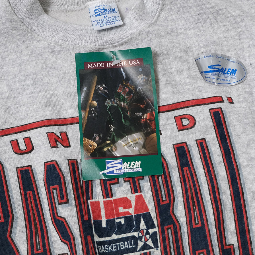 Vintage 1991 Deadstock USA Basketball Sweater