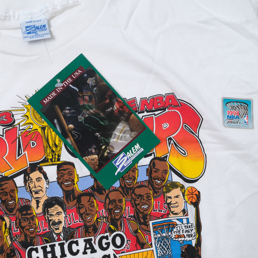 Vintage Deadstock 1993 Chicago Bulls T-Shirt XLarge
