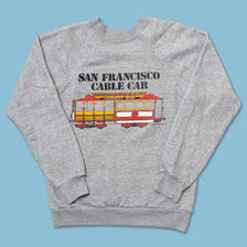 Vintage 1984 San Francisco Cable Car Sweater Small / Medium