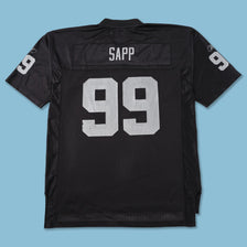 Vintage Oakland Raiders Sapp Jersey Large / XLarge