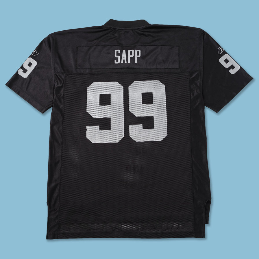 Vintage Oakland Raiders Sapp Jersey Large / XLarge
