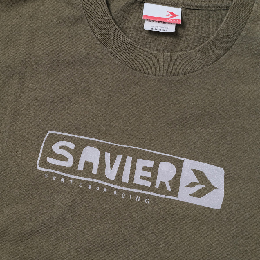Vintage Savier Skateboarding T-Shirt XLarge