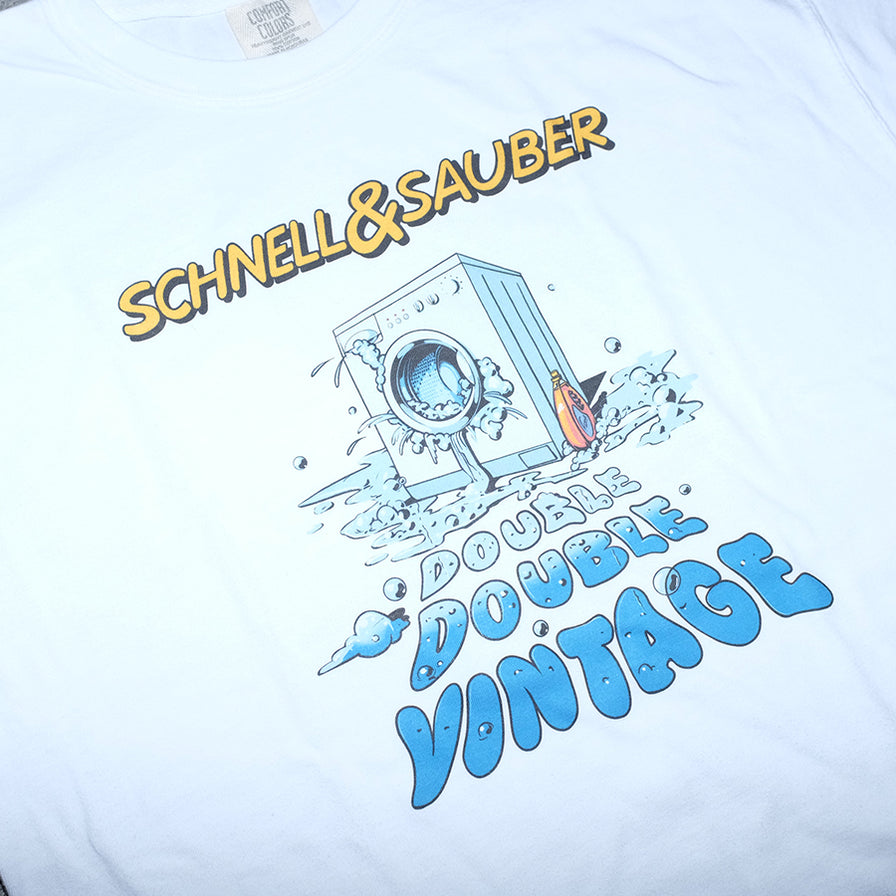 Double Double Washing Machine T-Shirt - Double Double Vintage