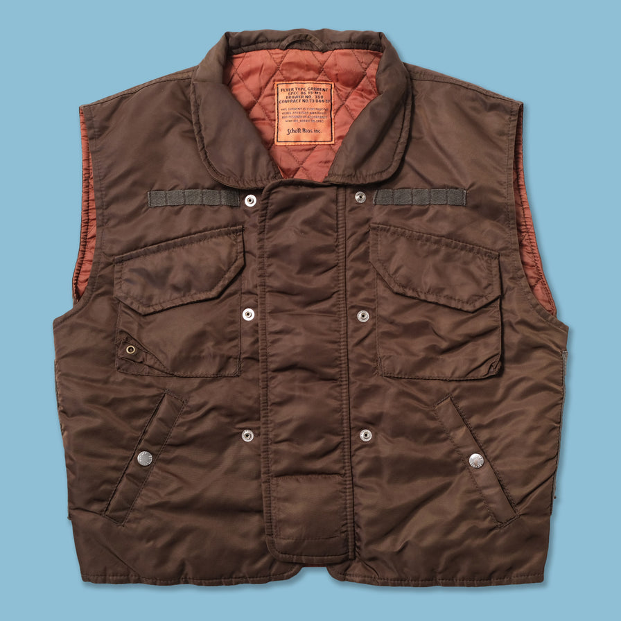 Vintage Schott NYC Flight Jacket Medium