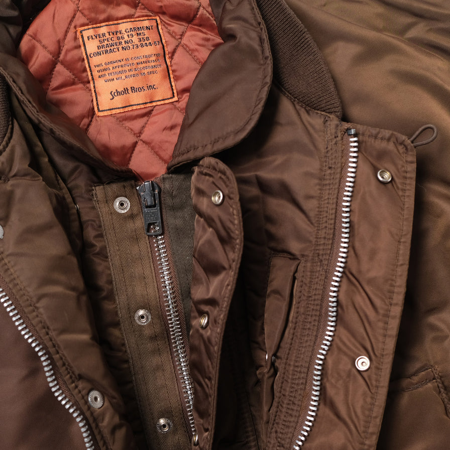 Vintage Schott NYC Flight Jacket Medium
