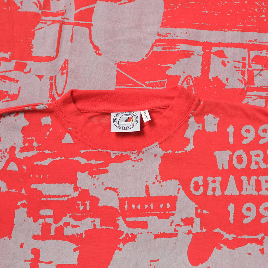 Vintage Michael Schumacher T-Shirt XLarge