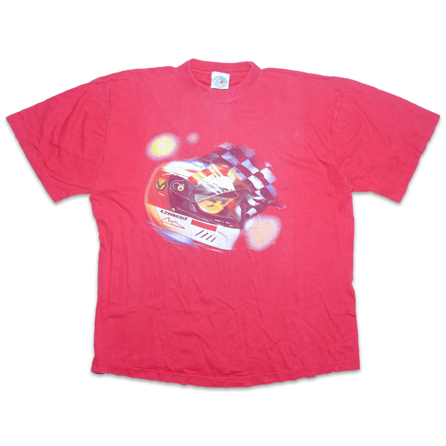 Vintage Michael Schuhmacher T-Shirt XLarge - Double Double Vintage