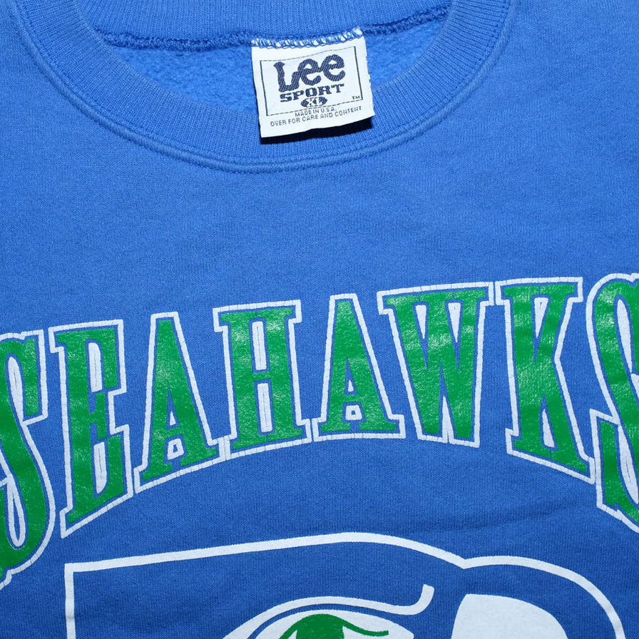 Vintage Seattle Seahawks Sweater Medium / Large - Double Double Vintage