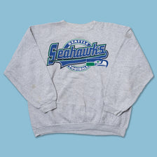 Vintage Seattle Seahawks Sweater Large