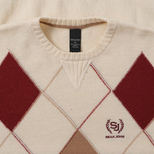Vintage Sean John Knit Sweater XLarge