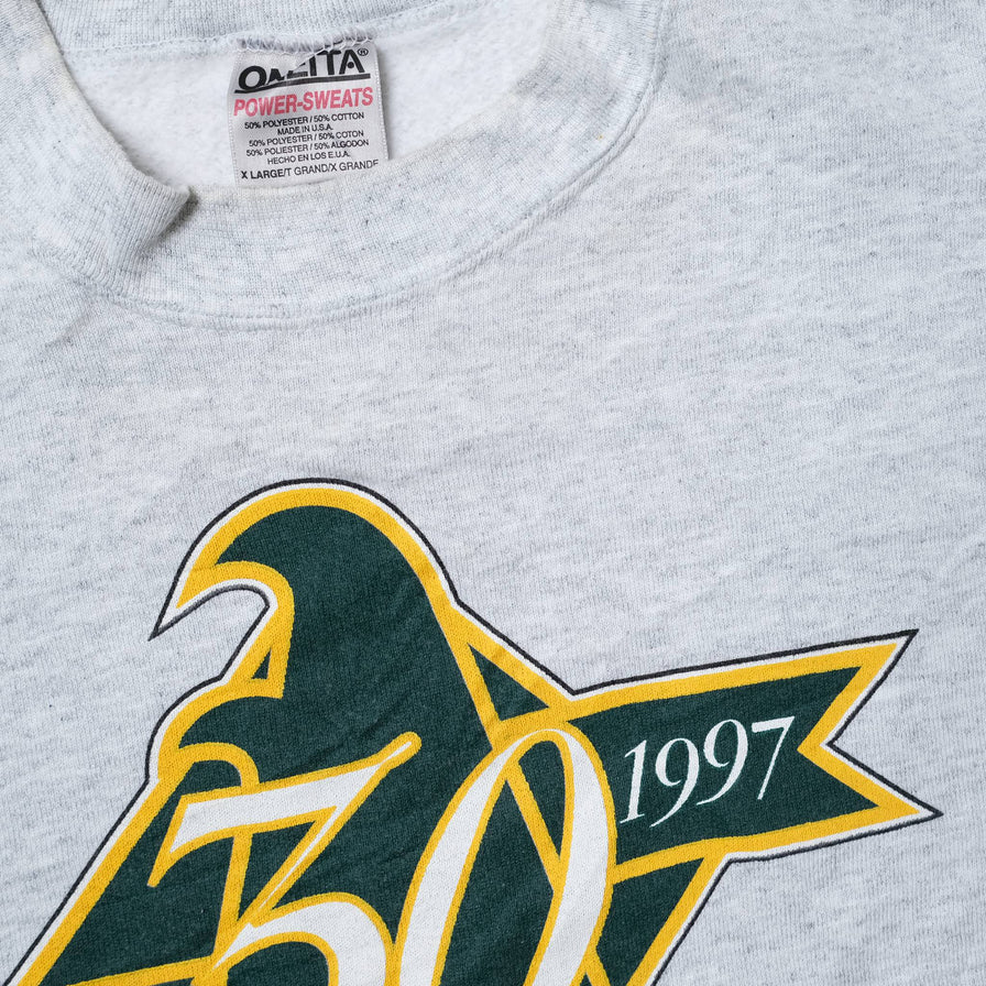 Vintage 1997 Oakland Athletics Sweater XLarge