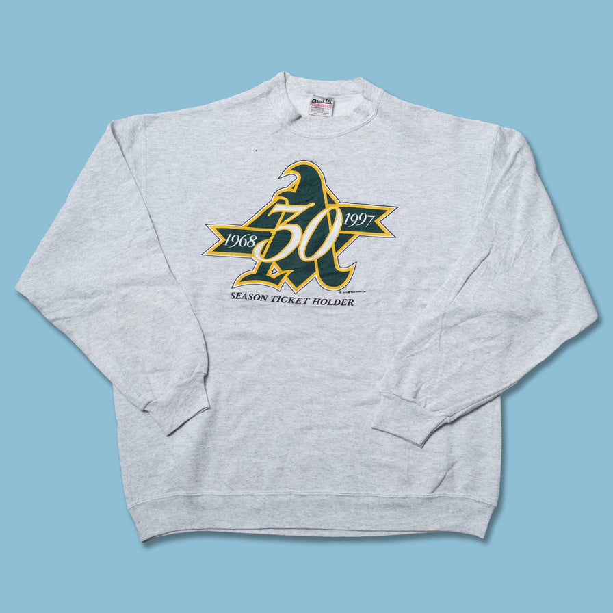 Vintage 1997 Oakland Athletics Sweater XLarge