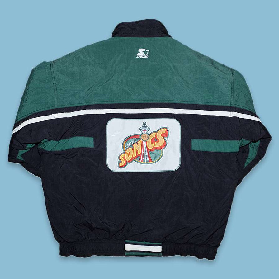 Vintage Starter Seattle Supersonics Jacket Large