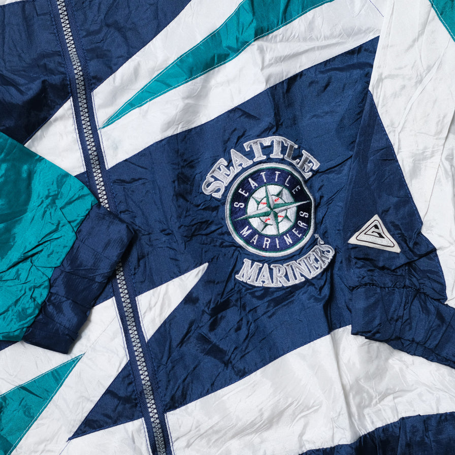 Vintage Seattle Mariners Track Jacket Small