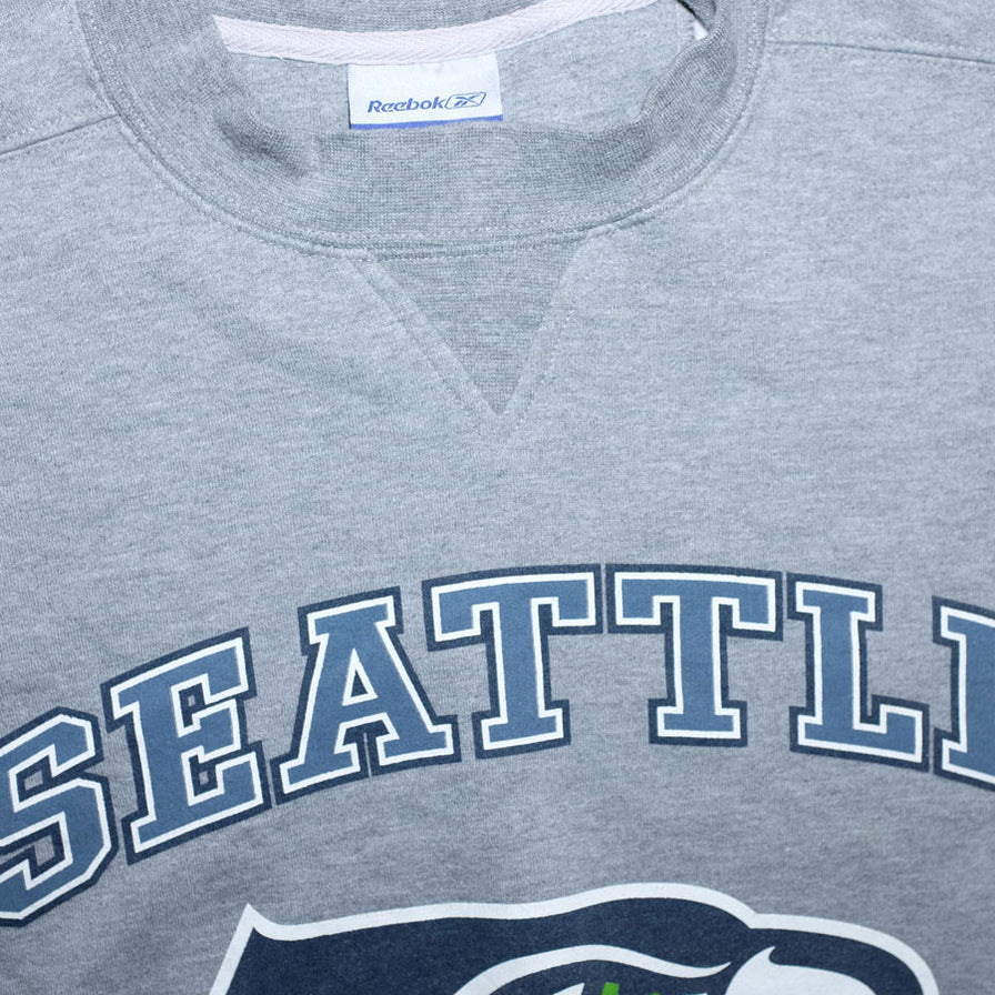 Vintage Reebok Seattle Seahawks Sweater XLarge - Double Double Vintage