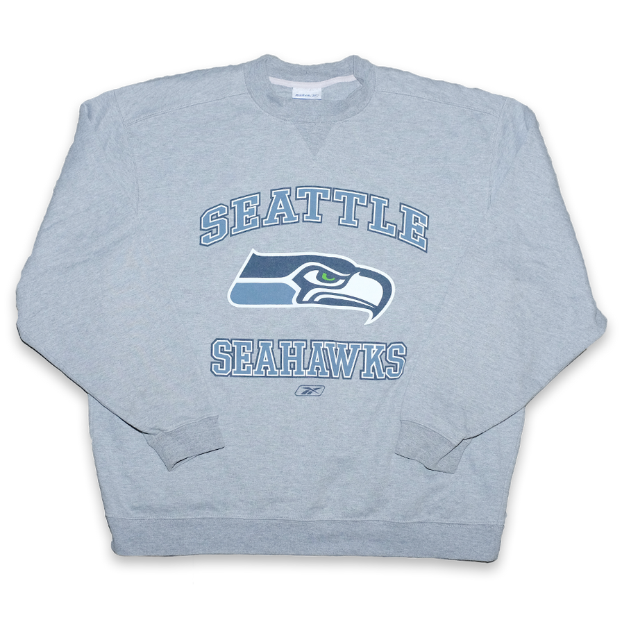 Vintage Reebok Seattle Seahawks Sweater XLarge - Double Double Vintage