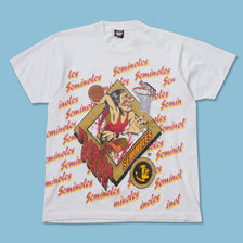 Vintage 80s Florida State Seminoles T-Shirt Medium / Large