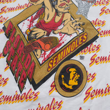 Vintage 80s Florida State Seminoles T-Shirt Medium / Large