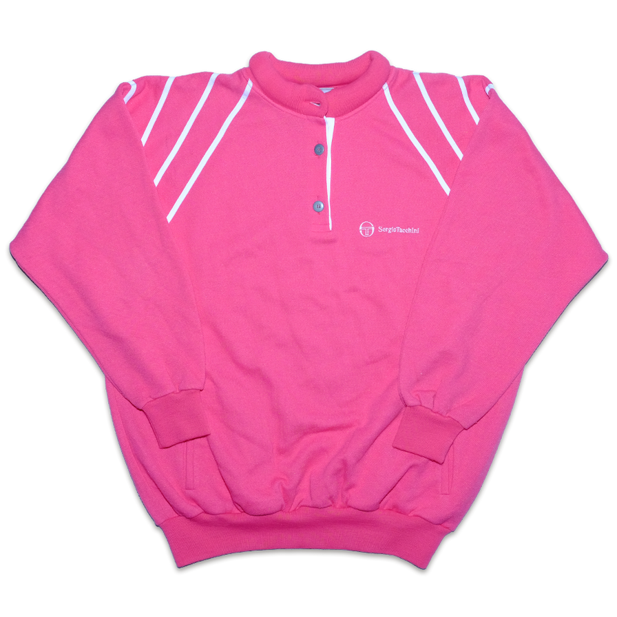 Vintage Women's Sergio Tacchini Sweater Large - Double Double Vintage