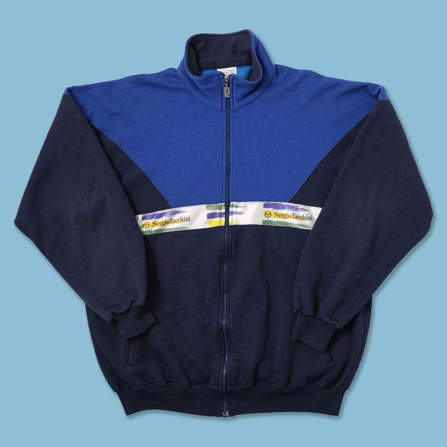 Vintage Sergio Tacchini Sweat Jacket Large / XLarge