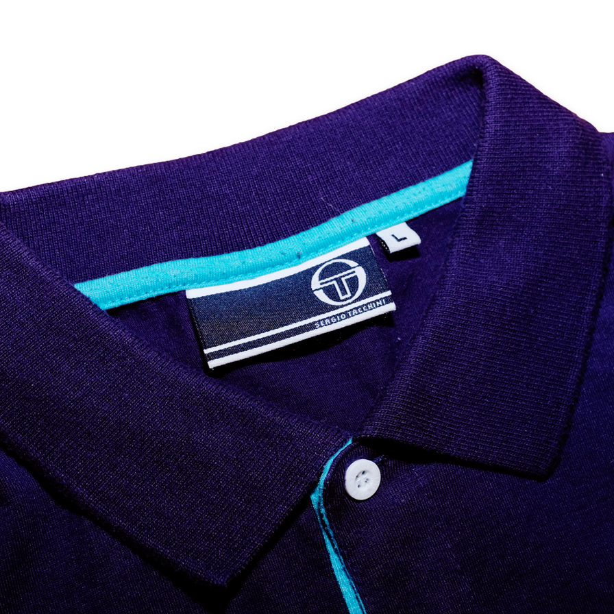 Sergio Tacchini Poloshirt Large - Double Double Vintage