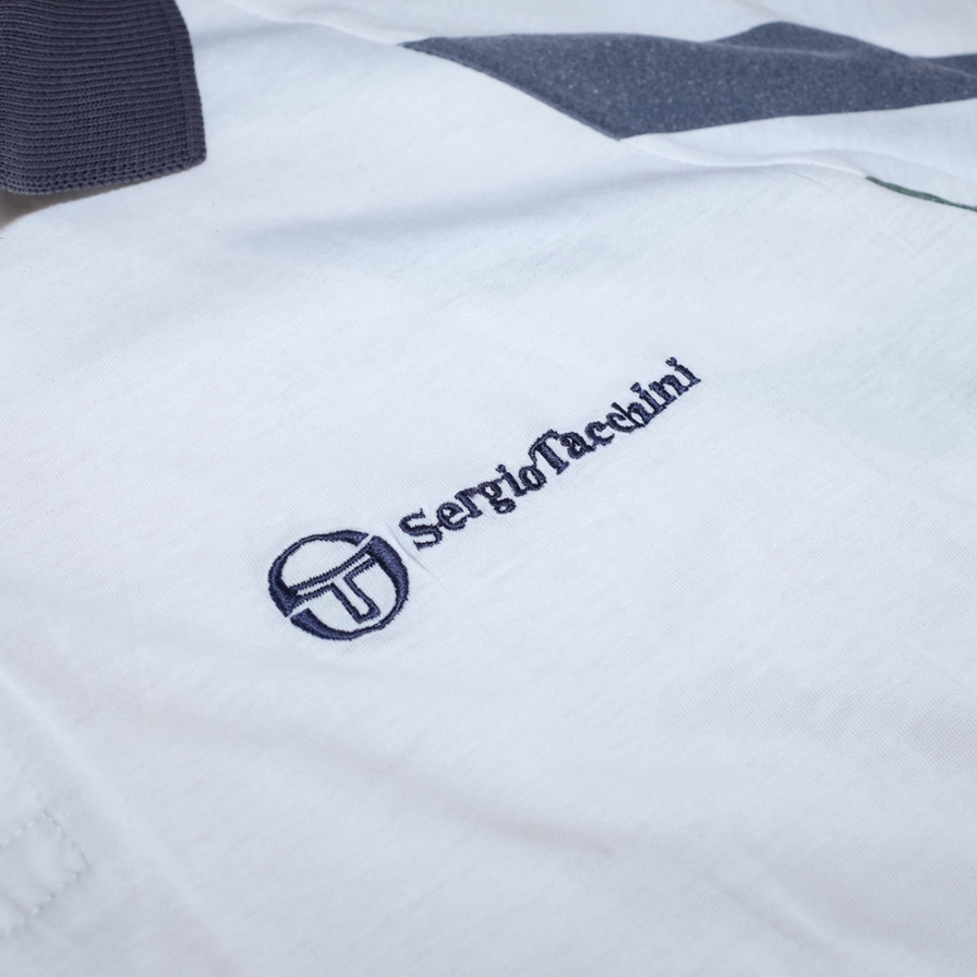 Sergio Tacchini Polo Shirt Large - Double Double Vintage
