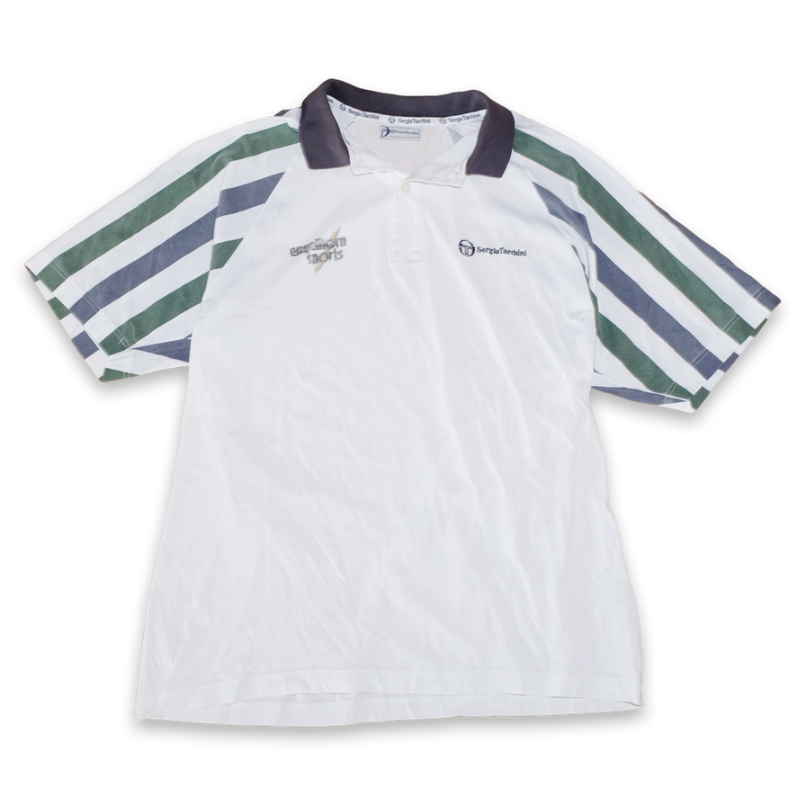 Sergio Tacchini Polo Shirt Large - Double Double Vintage