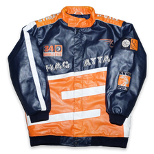 Vintage Shaq Attaq Leather Jacket Medium