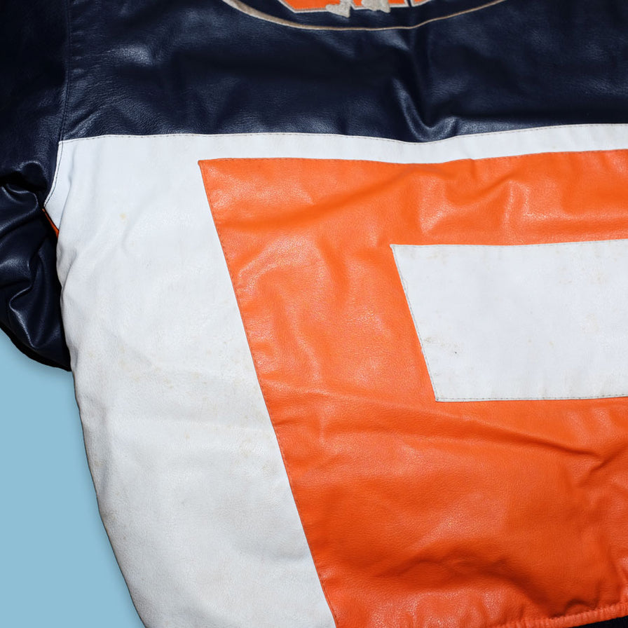 Vintage Shaq Attaq Leather Jacket Medium