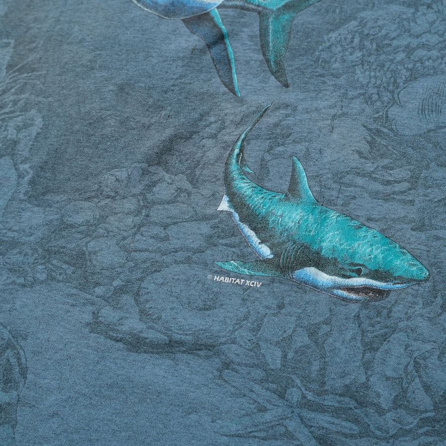 Vintage Shark T-Shirt Large