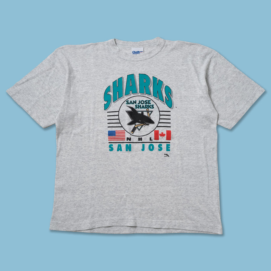 Vintage Deadstock 1991 San Jose Sharks T-Shirt XXL Double Double