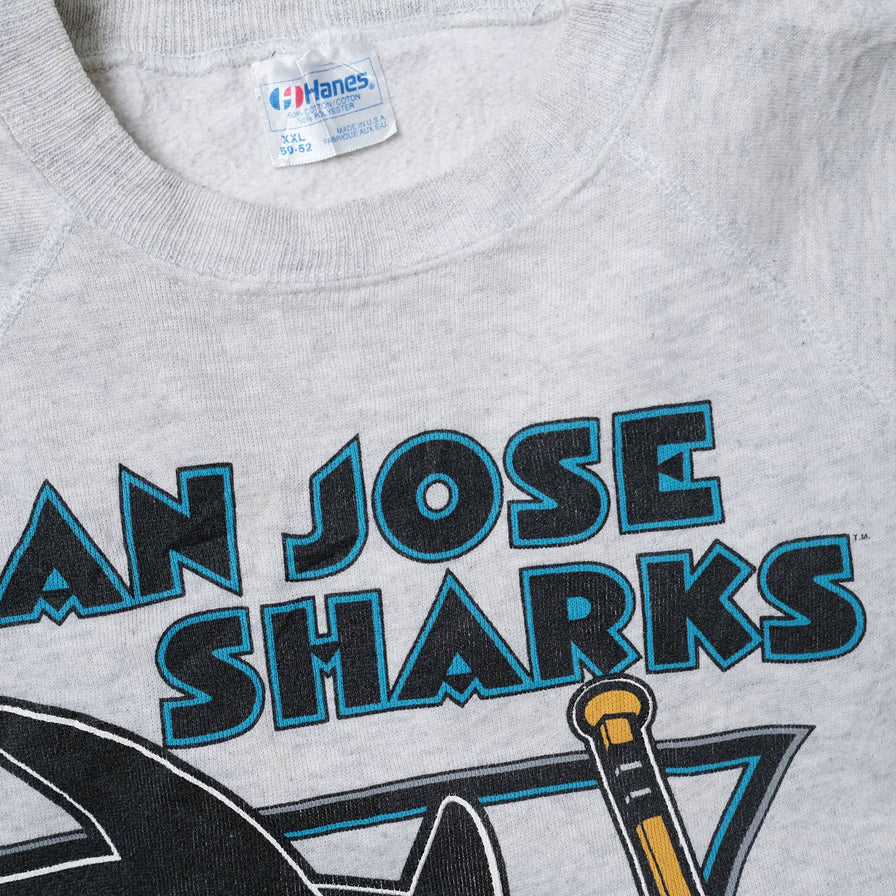 Vintage San Jose Sharks Sweater XLarge / XXL