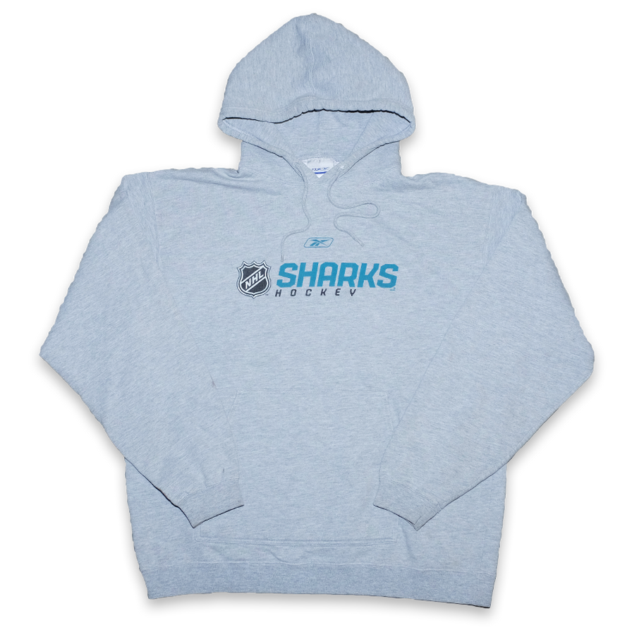 Vintage Reebok San Jose Sharks Hoody XLarge