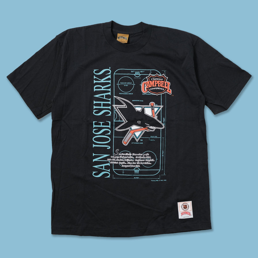 Vintage Deadstock 1992 San Jose Sharks T-Shirt Large