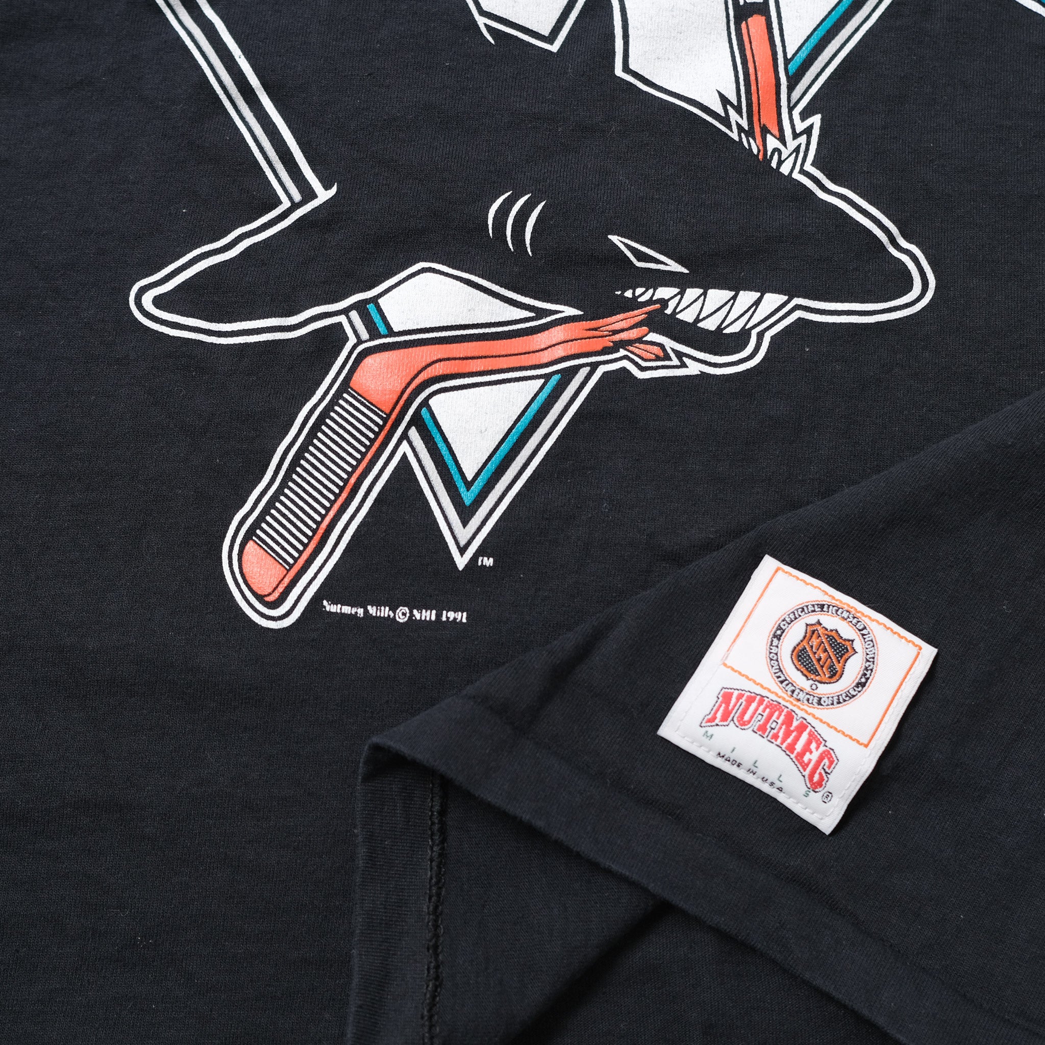 LOGO 7, Shirts, Vtg San Jose Sharks Sweatshirt