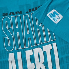 Vintage Starter San Jose Sharks T-Shirt Large