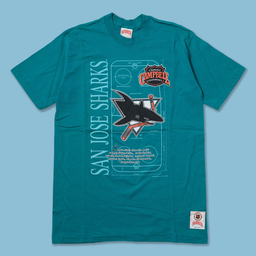 Vintage Deadstock 1992 San Jose Sharks T-Shirt Large