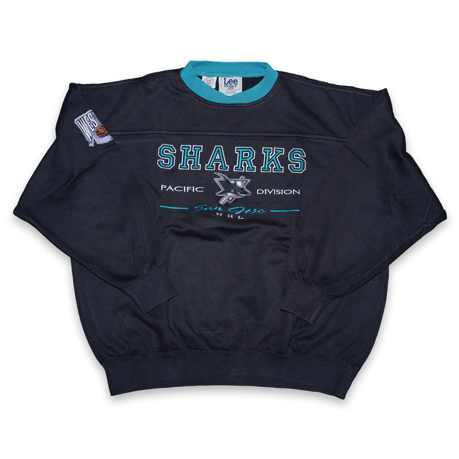Vintage San Jose Sharks Sweater XLarge - Double Double Vintage