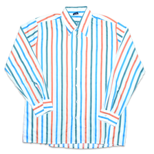Vintage Vertical Stripes Shirt XLarge - Double Double Vintage