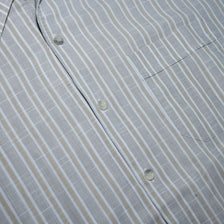 Vintage Vertical Stripe Shirt XLarge - Double Double Vintage
